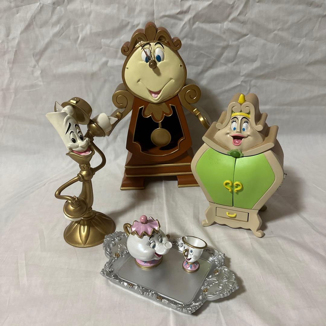 美女と野獣 グッズ フィギュア 置物 4点セット - メルカリ