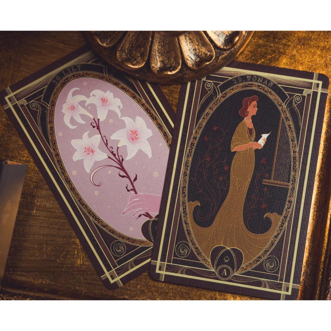 正規品ルノルマンカード】ヴィンテージ＆エレガンスな夜会を描く美麗