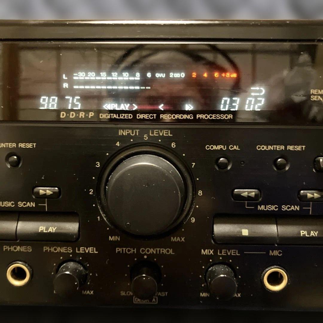 【3日間決算バーゲン】《動作品》 Victor TD-W313 Wカセットデッキ