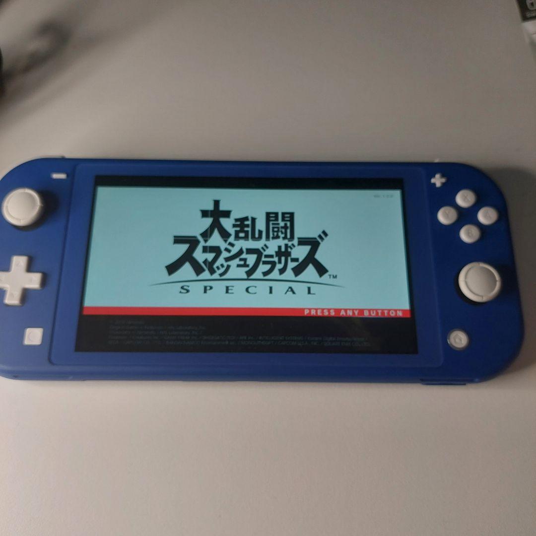 動作️⭕️】スイッチライト ブルー 純正充電器、箱有り 良品の通販は