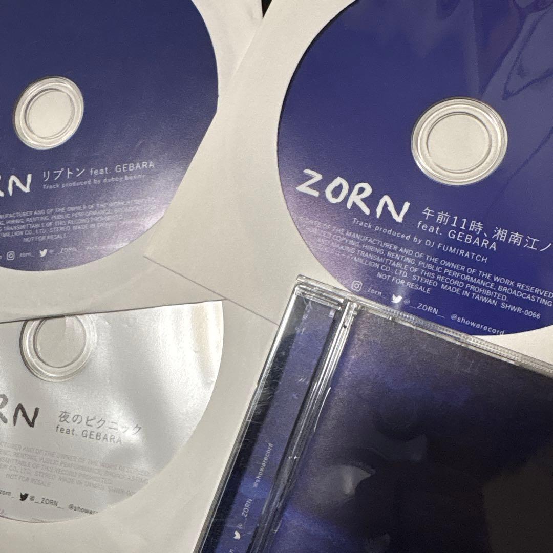 リプトン 午前11時、湘南江ノ島などZORNとマネージャーゲバさんCD4枚セット