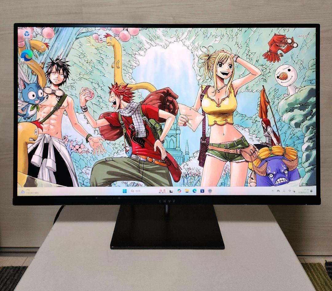 美品 HP ENVY 27s 4k 27インチ IPSモニター - メルカリ