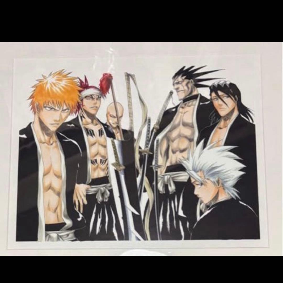 BLEACHブリーチ 複製原稿 複製原画 一護 恋次 一角 剣八 白哉 冬獅郎