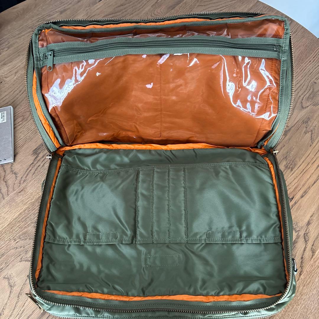 レア美品 PORTER 3WAYビジネスバッグ オリーブグリーン - メルカリ