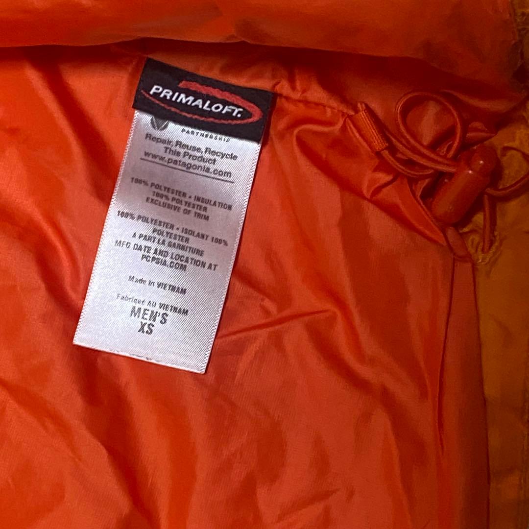 パタゴニア ナノパフジャケット オレンジ - メルカリ