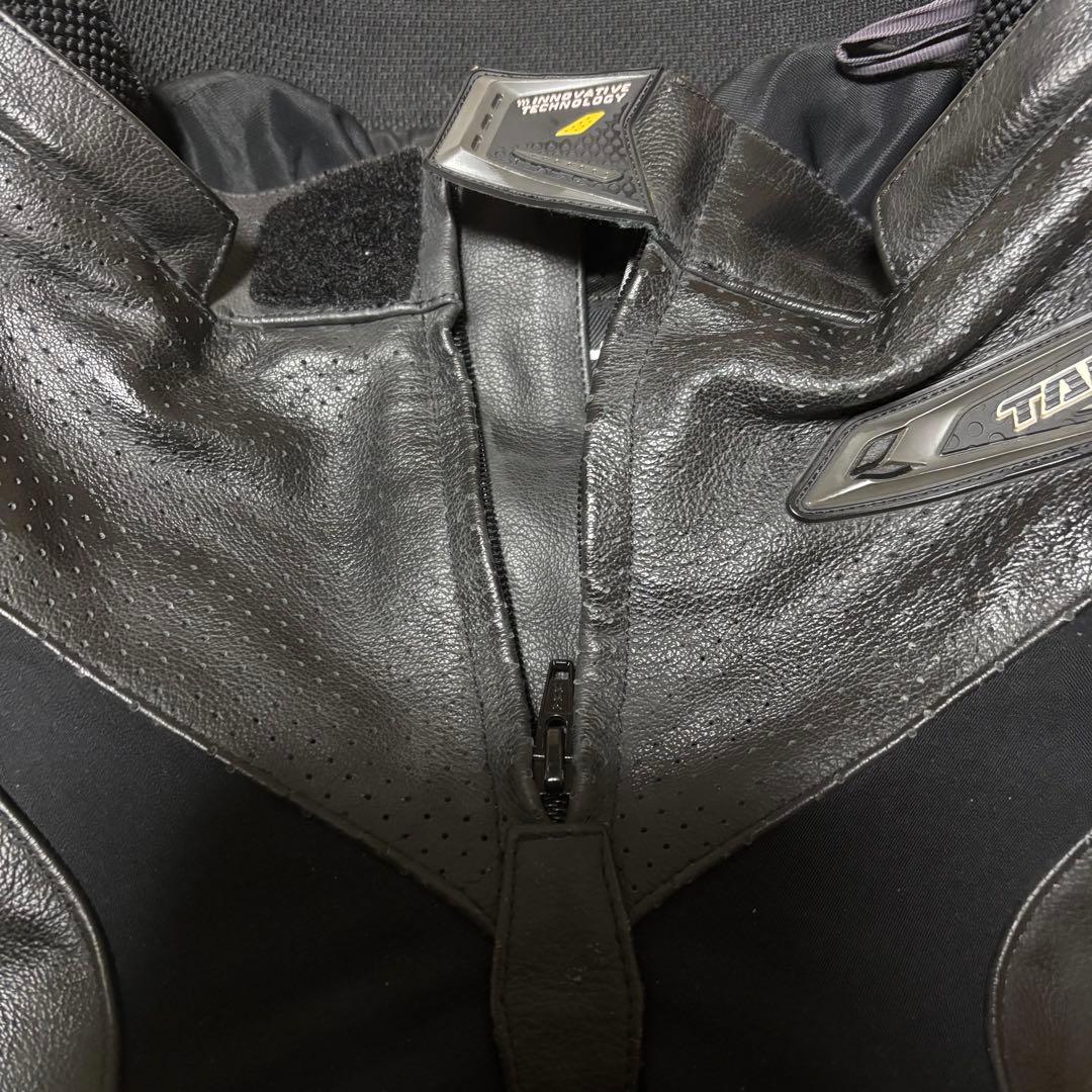 RS タイチ RS TAICHI パンチングレザーパンツプロテクター牛革Lサイズ