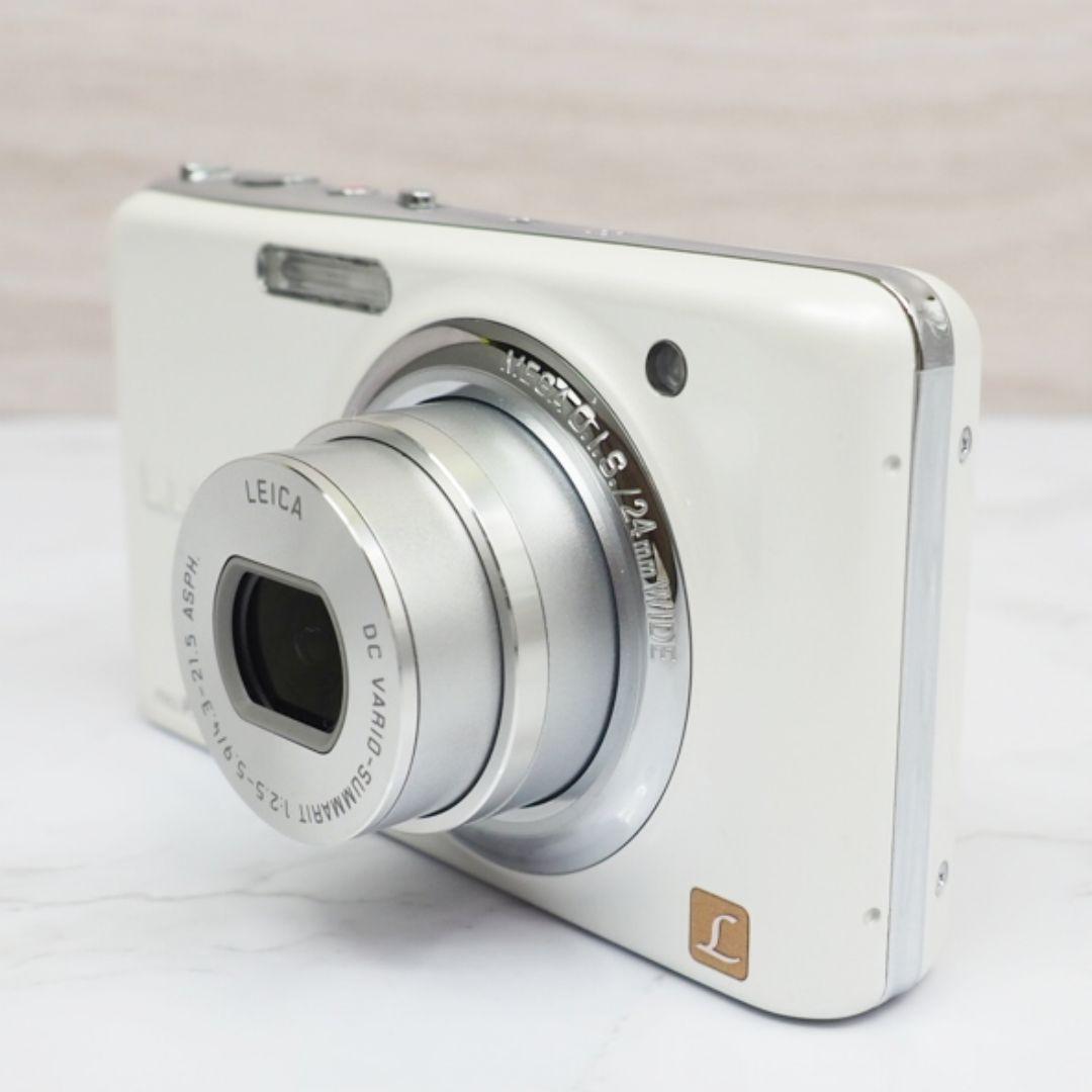 ✨️LUMIX DMC-FX77 動作確認済 コンデジ オールド リリーホワイト