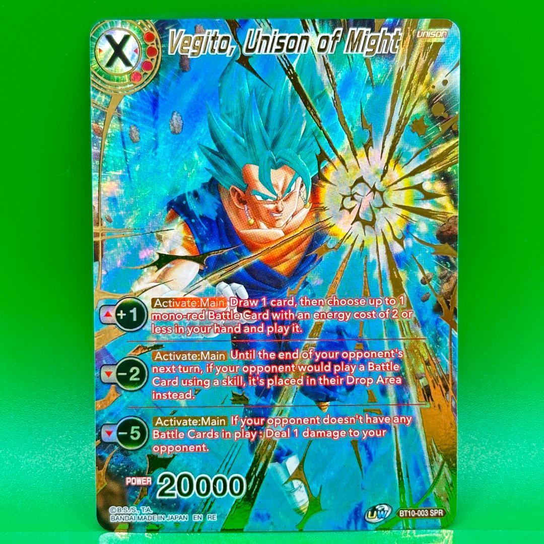 ドラゴンボール 海外 ベジット ブルー BT10 SPR スペシャルレア 英語