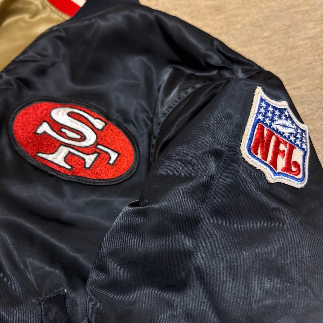 長瀬智也着 49ers スタジャン リバーシブル NFL starter 【L】 - メルカリ