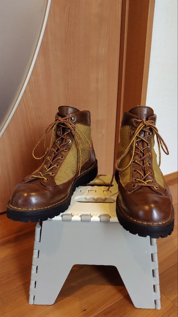 ダナーライト　白タグ　US8EE 26 USED 90年代 黒プリントタグ ダナーライト US8EE ダナーブーツ