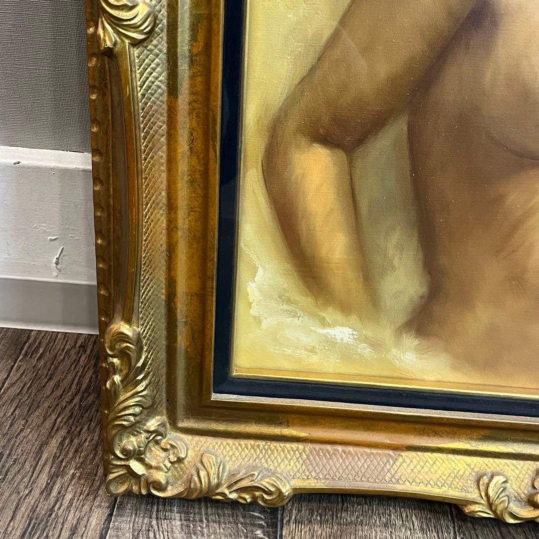 超希少】 Ference Jean フェレンス・ジャン 裸婦画 油絵 油彩