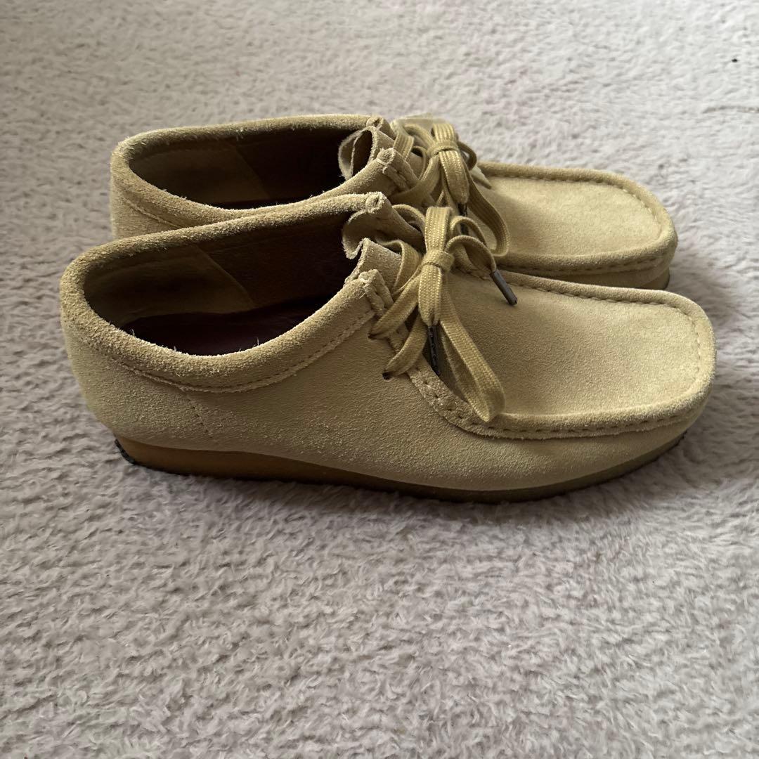 CLARKS ORIGINALS Wallabee ベージュ 25.5cm