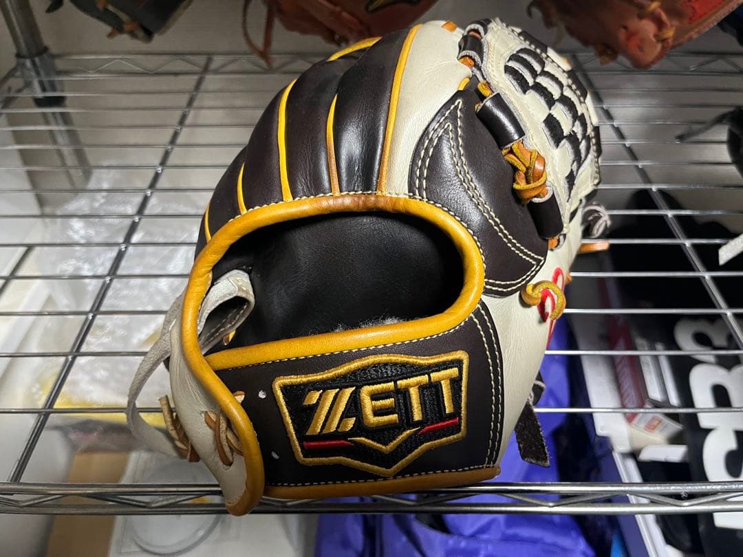 V*Y様 ZETTプロステオーダー硬式内野手用源田モデル プロステイタス 【店舗オリジナル】ゼット 硬式 オーダーグラブ 内野手