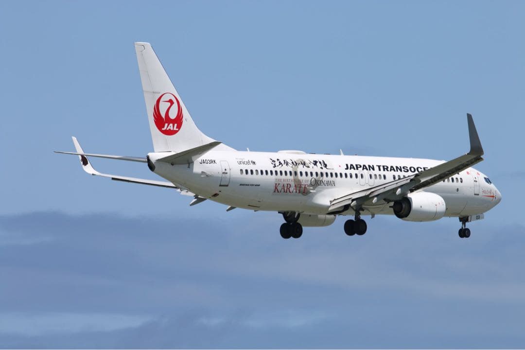 モデルプレーン 1/130 JTA737-800 空手ジェットスナップインモデル