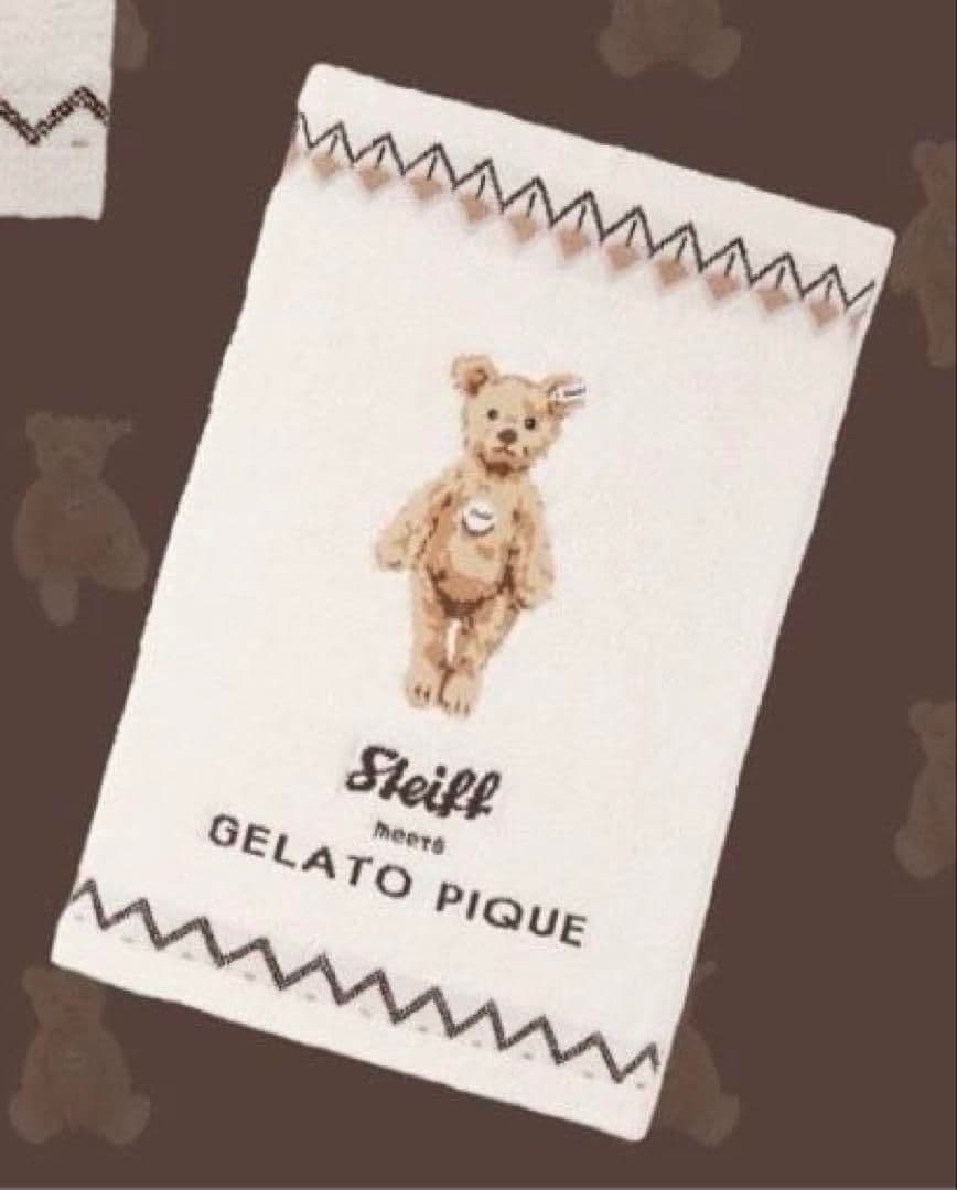 販路限定ジェラートピケ シュタイフ ブランケット ジェラピケ タグ付き未使用 gelato pique (ジェラート ピケ)】ドイツの伝統的なぬいぐるみブランド