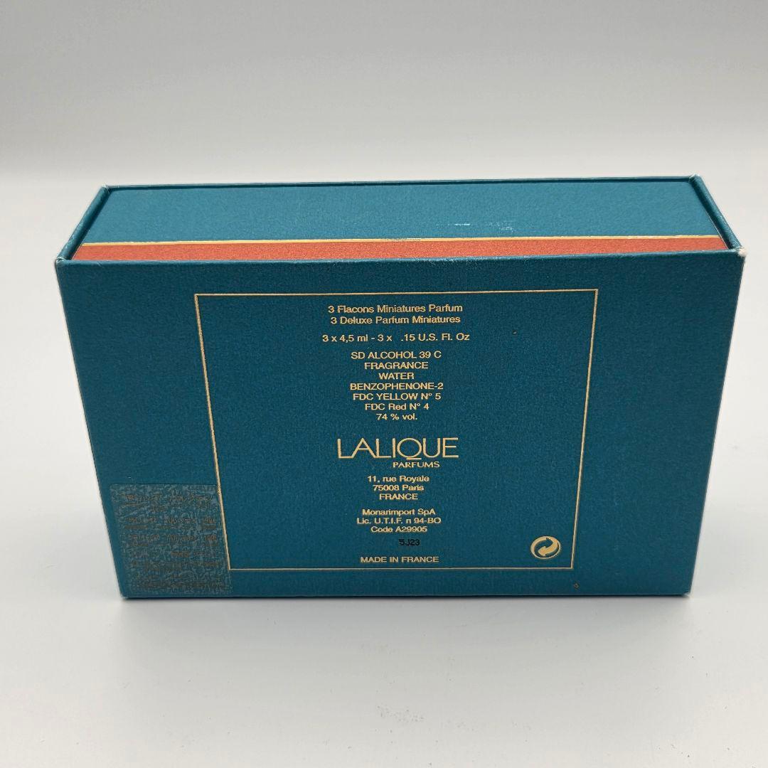 希少】LALIQUE アルティメットコレクション ミニ香水セット - メルカリ