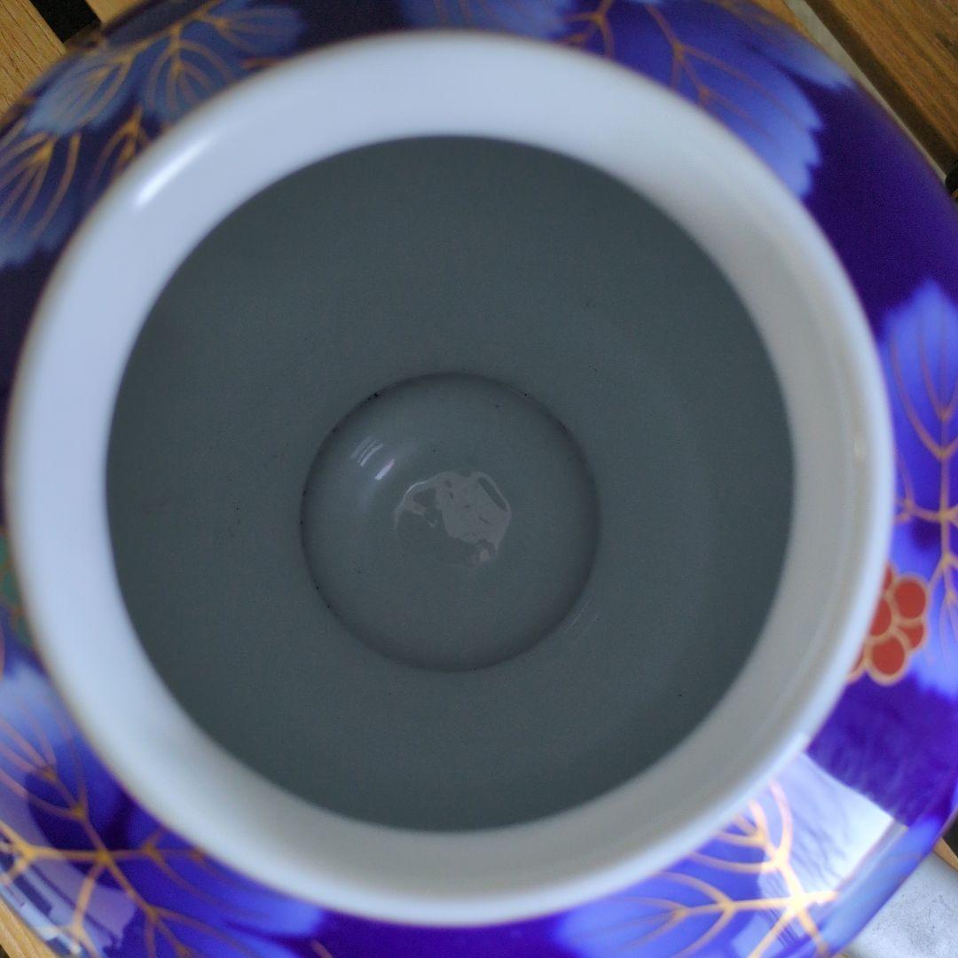 深川製磁 花瓶 ぶどう 深川製磁 ぶどう 葡萄 花瓶 花器 フラワーベース