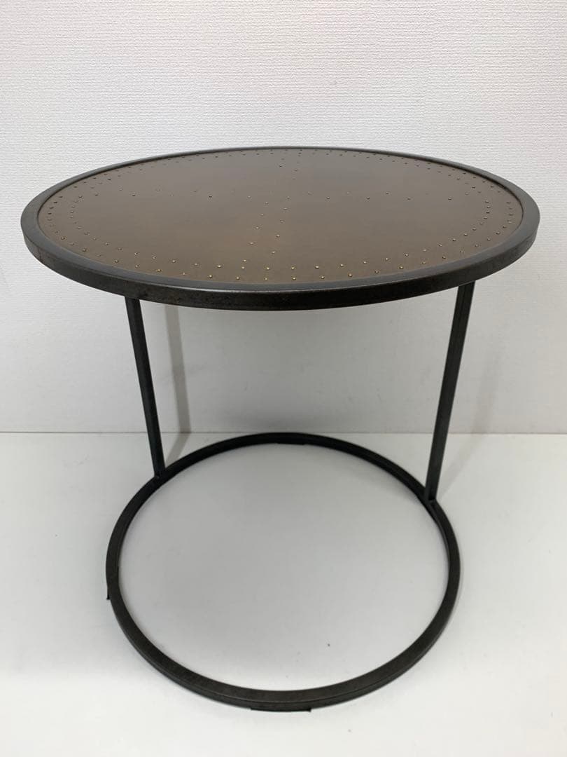 関家具 エルマ ラウンドサイドテーブル50 真鍮板 Φ50cm エルマ サイドテーブル | 家具・インテリア通販サイト CRASH GATE