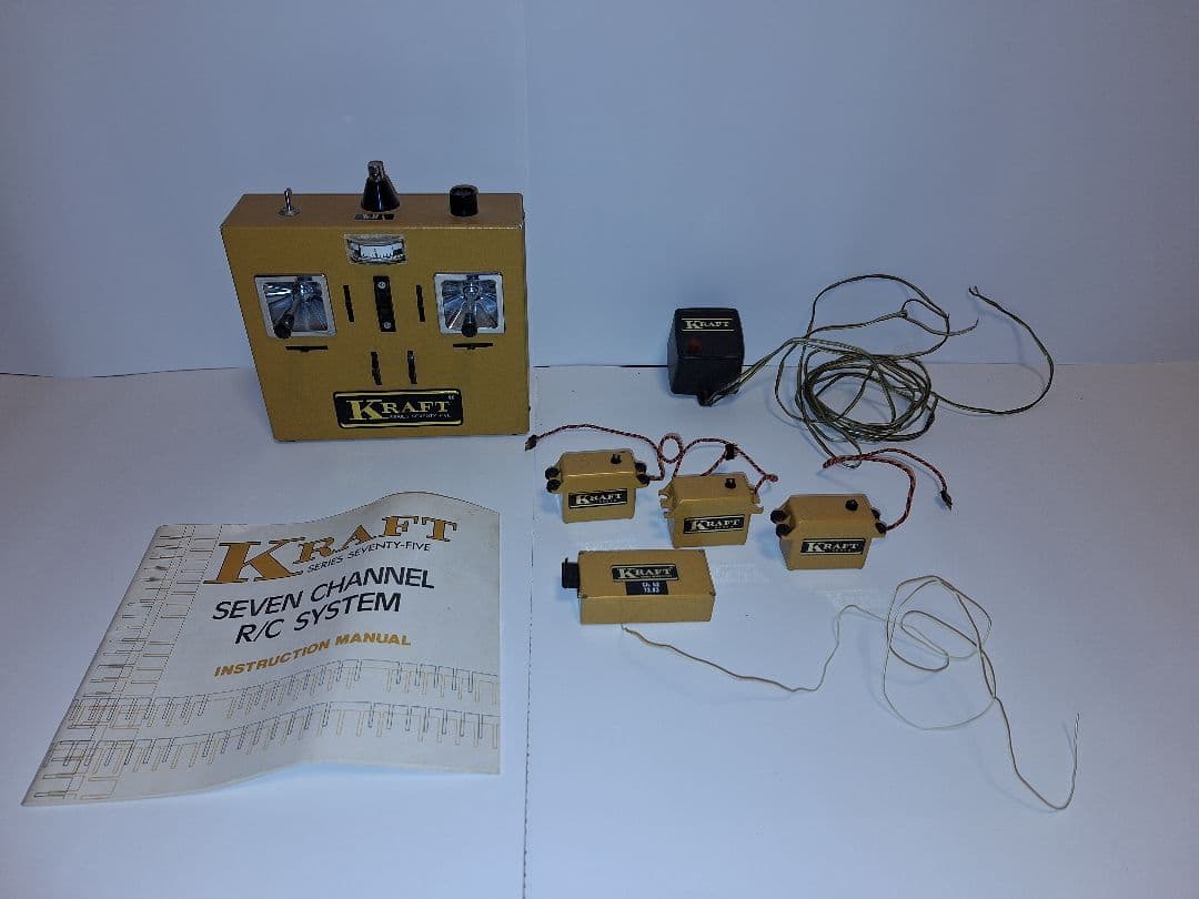 KRAFT 製ラジコンプロポ　ビンテージ歴史遺産 KRAFT 製ラジコンプロポ ビンテージ歴史遺産