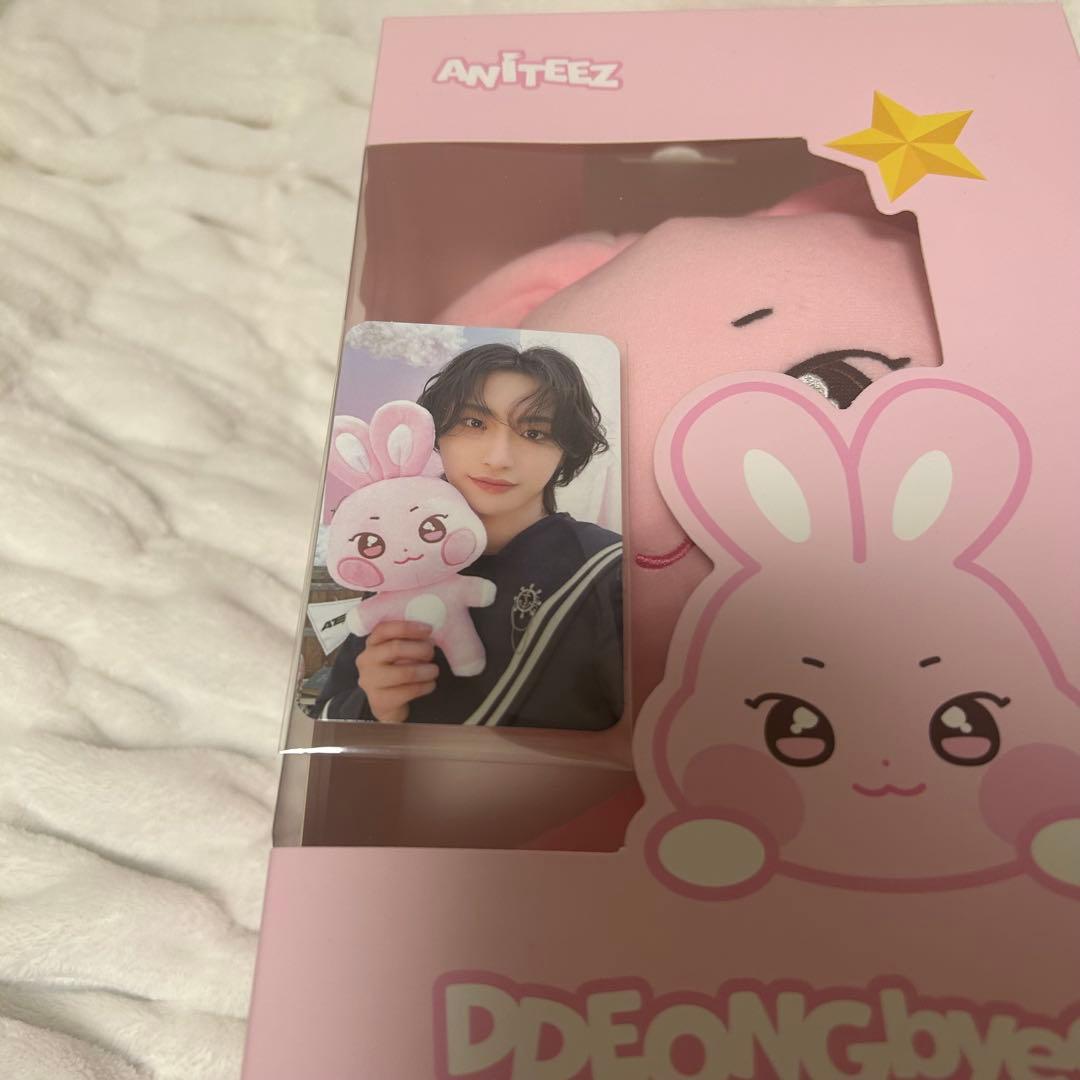 ATEEZ ANITEEZ ILLUSION ぬいぐるみトレカソンファ - メルカリ