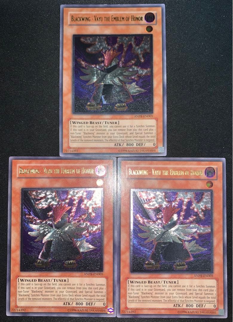 遊戯王 BF－大旆のヴァーユ ヴァーユ レリーフ 3枚 英語 英語版 遊戯王