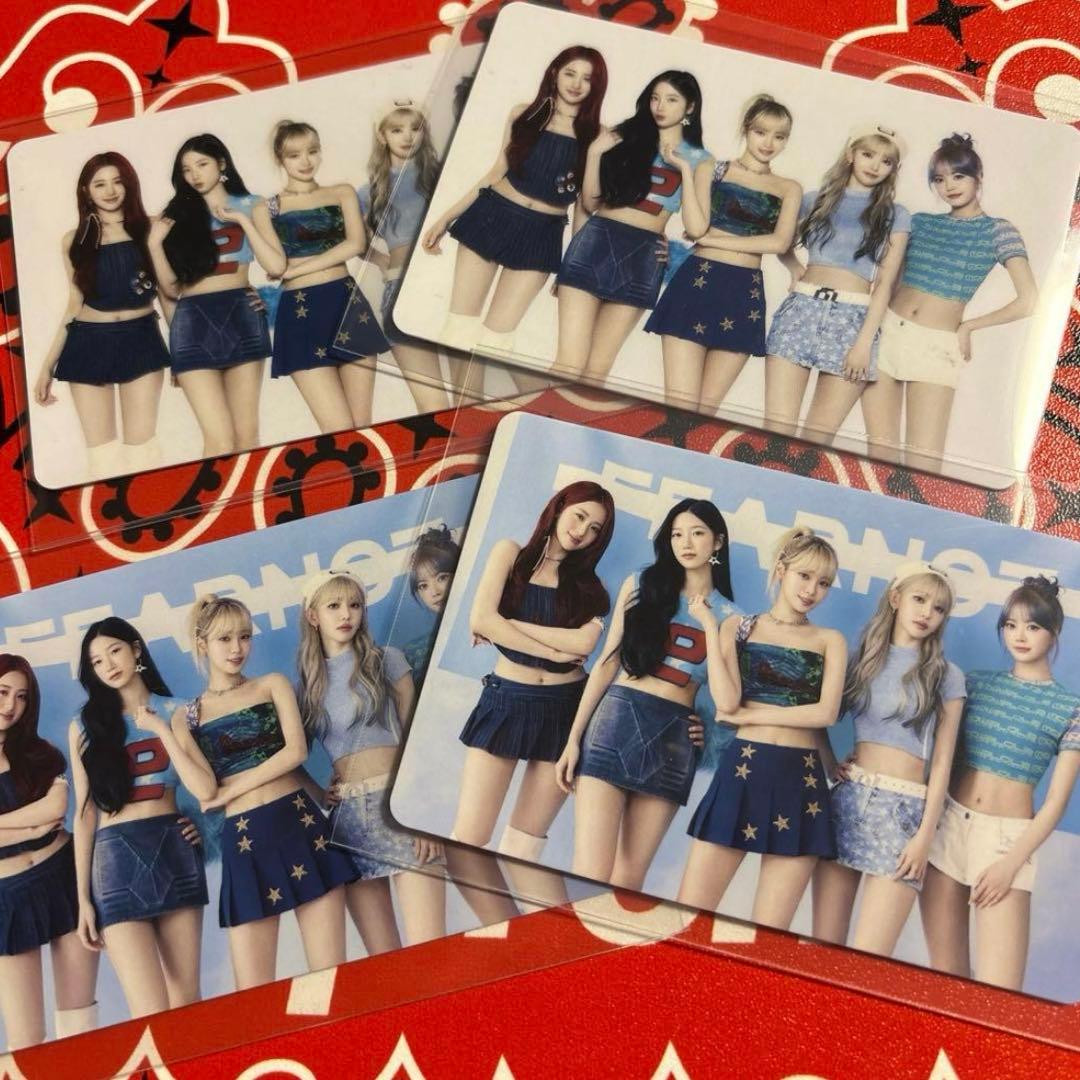 LE SSERAFIM トレカ フォトカード 集合 4枚 FEARNADA - メルカリ