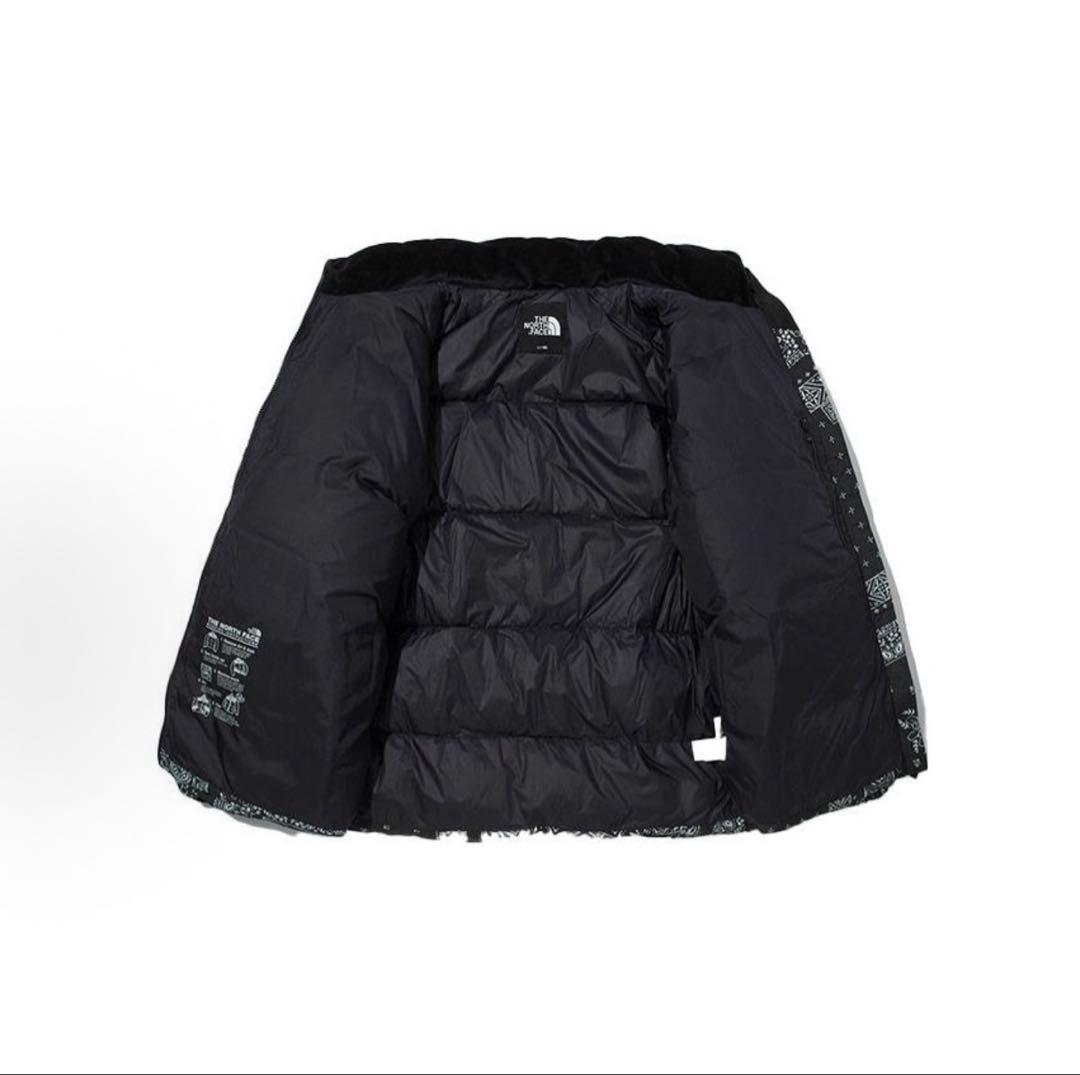 The North Face バンダナ柄ダウンジャケット M - メルカリ