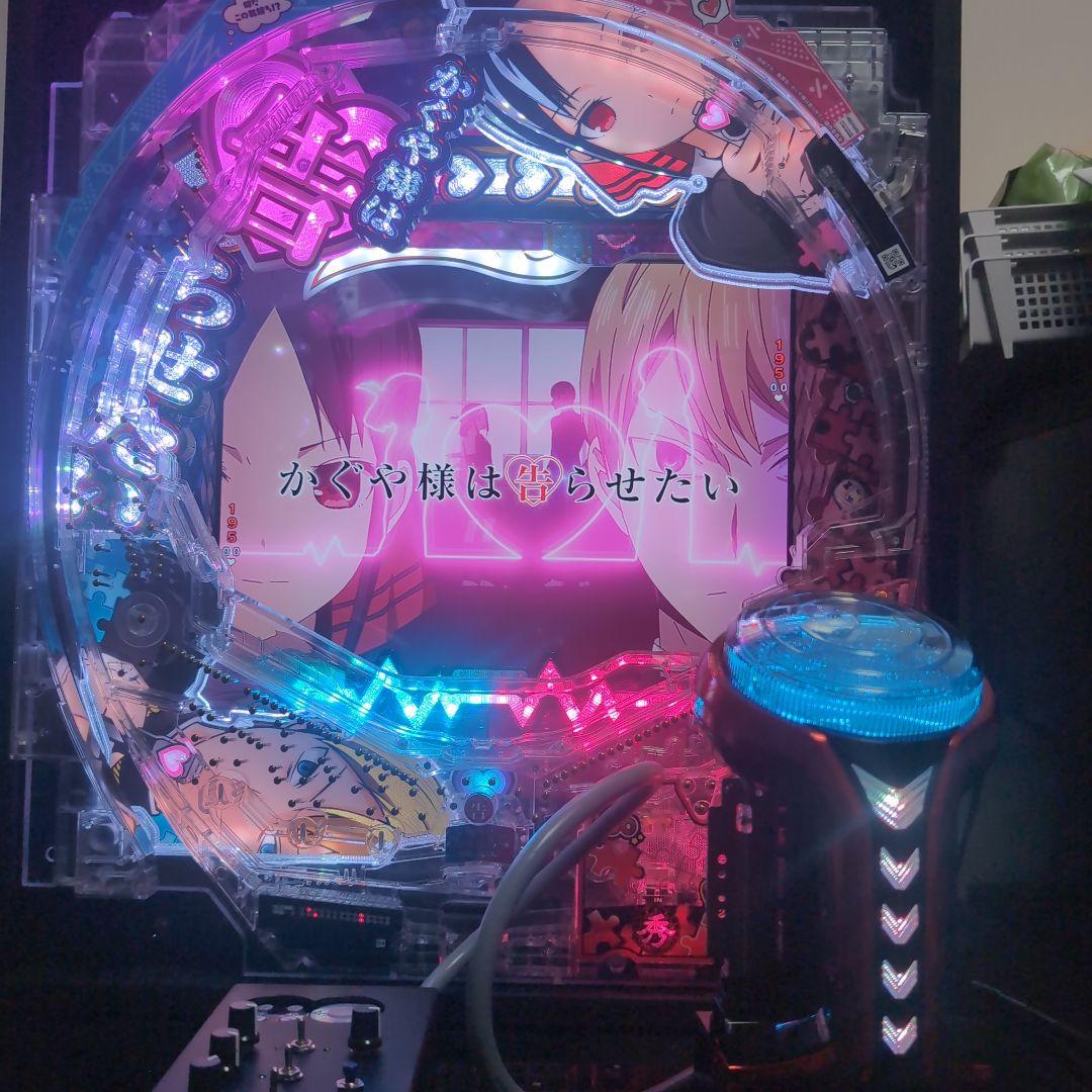 最安値！卓上セルBOX Pかぐや様は告らせたい フルセット SANKYO Lパチスロ かぐや様は告らせたい【パネル指定不可】【中古