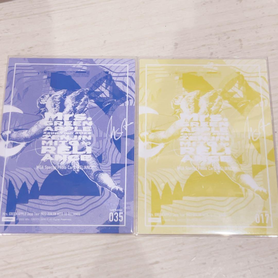 Mrs. GREEN APPLE ゼンジン未到とリライアンス フォトカ - メルカリ