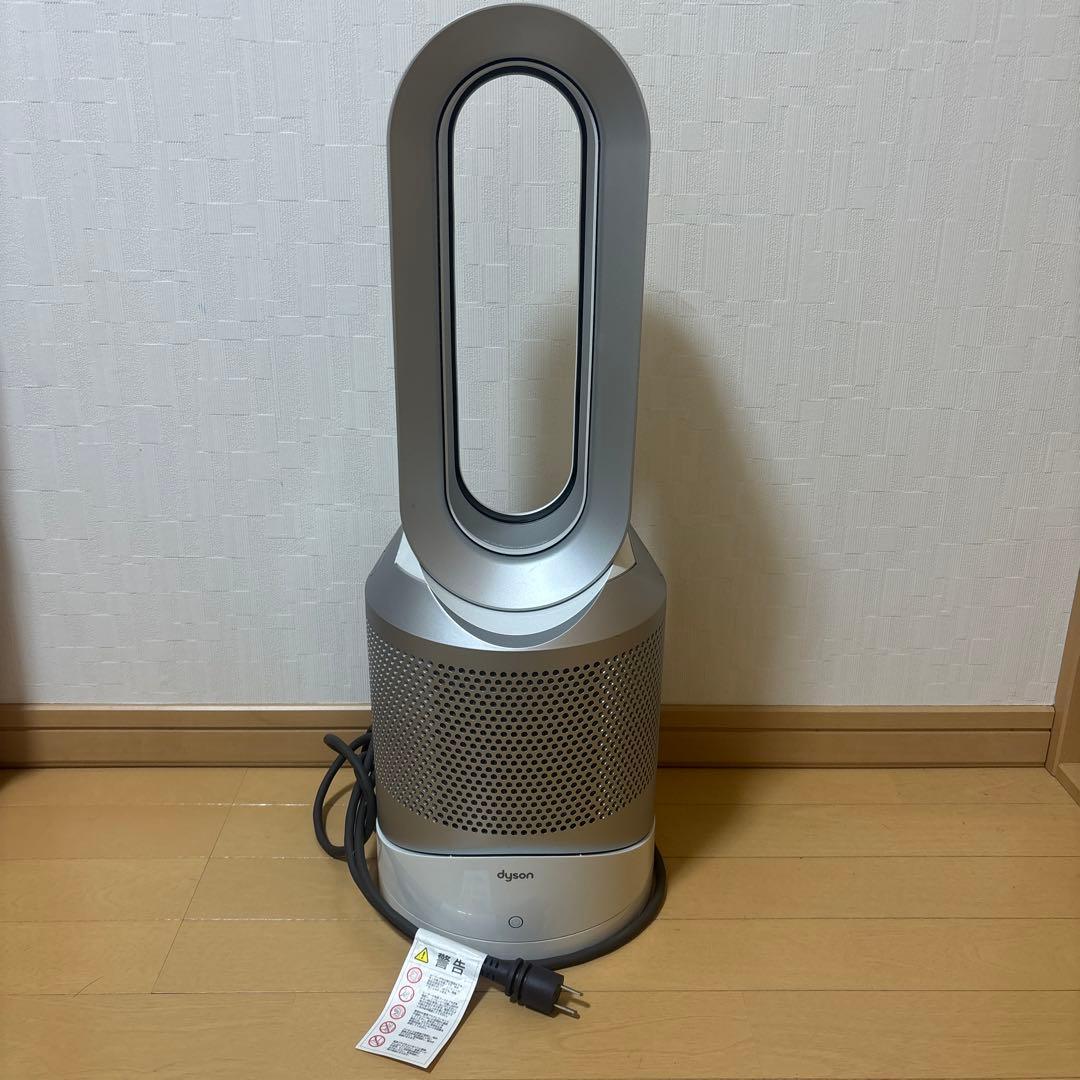 ダイソン　dyson HP02 ホット&クール　タワー型冷風機 シルバー Dyson Purifier Hot+Cool™空気清浄ファンヒーター ホワイト／シルバー