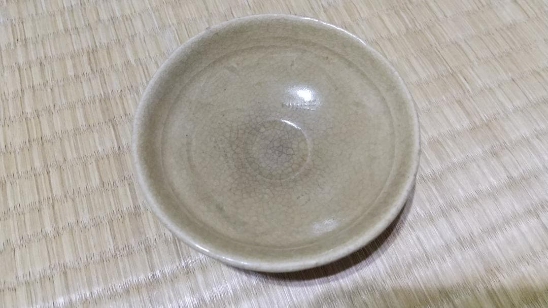 珠光青磁 酒盃 中国 同安窯 珍品です