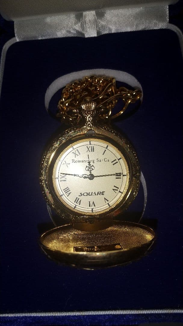 【非売品】ロマンシングサガ3 懐中時計（当選通知有り） 非売品】ロマンシングサガ3 懐中時計（当選通知有り） - メルカリ