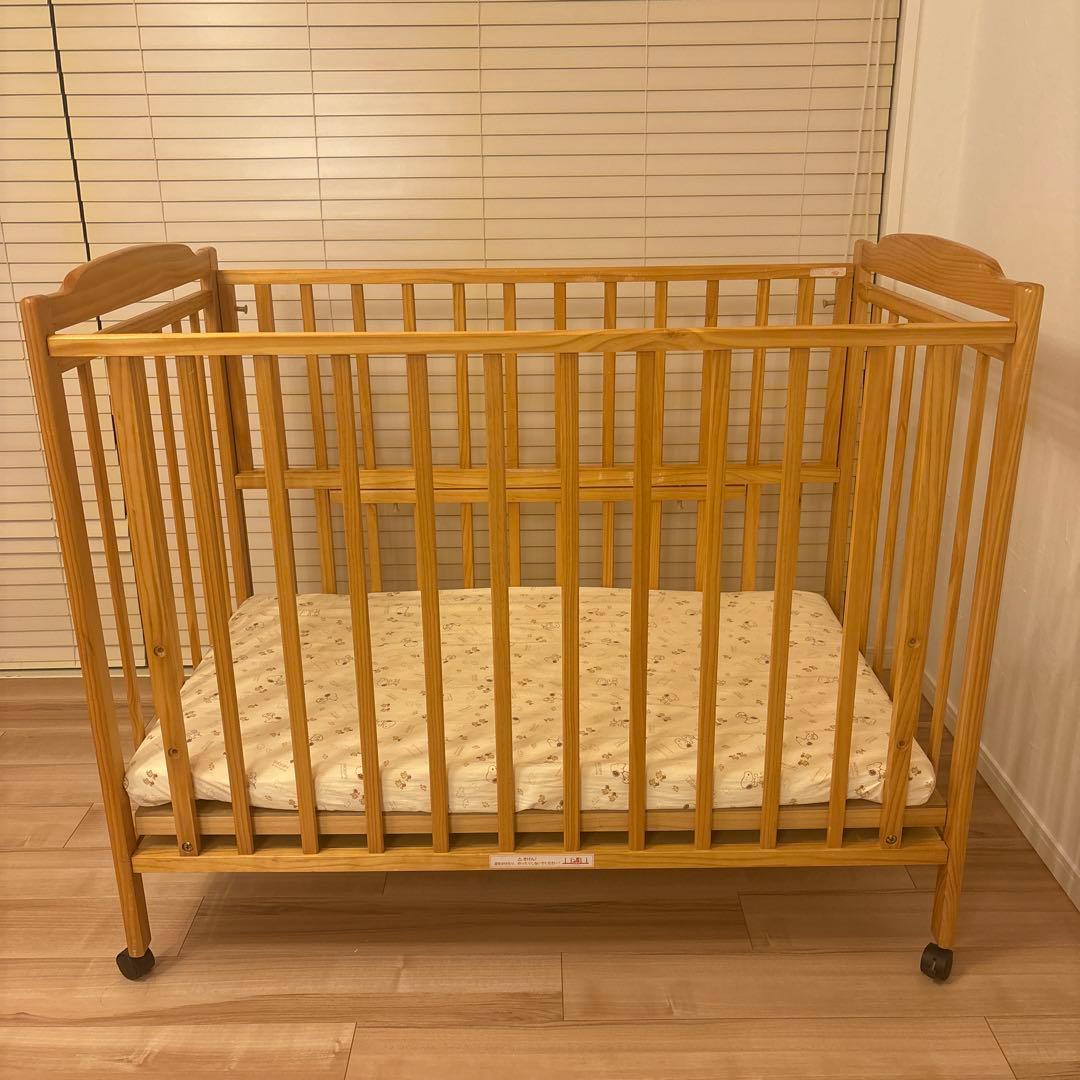 yamatoya ハイタイプ ベビーベッド アドバンス - メルカリ