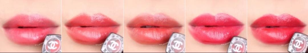 CHANEL ROUGE COCO BLOOM 130番代　5色セット Chanel Blossom (130) Rouge Coco Bloom Lip Colour Review & Swatches