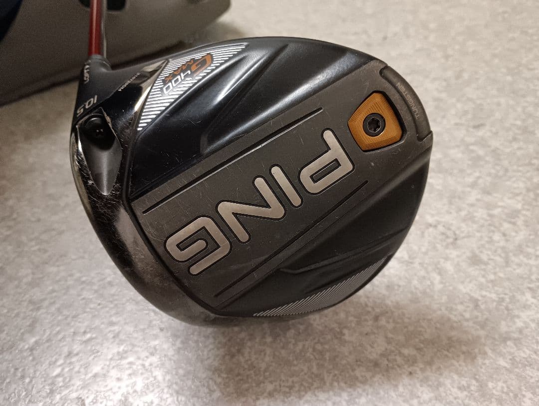 訳ありPING G400MAX 10,5度 ツアーADレッドG（SR)送料込み - メルカリ