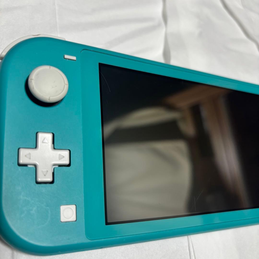 Nintendo Switch Lite ターコイズ 本体 動作問題無 - メルカリ