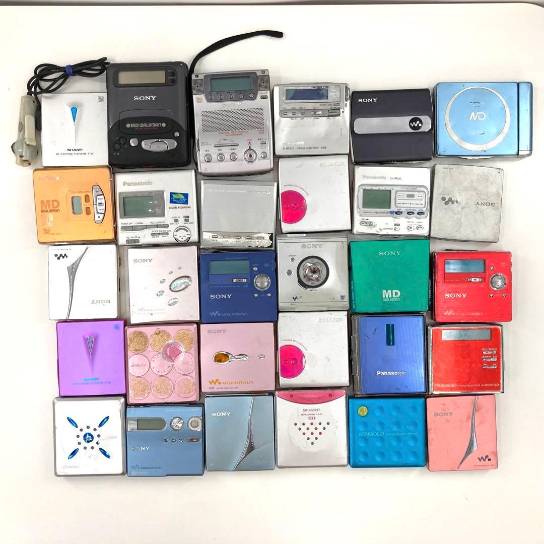 SONY Panasonic Sharp 等 MDプレーヤー まとめ ジャンク - メルカリ