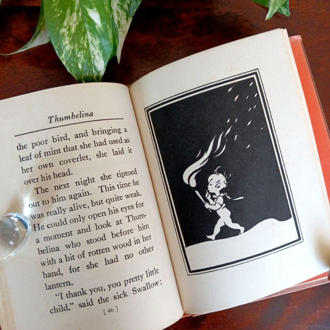 洋書古書 1957年 Nerman ネイマン 希少 おやゆび姫 ヴィンテージ