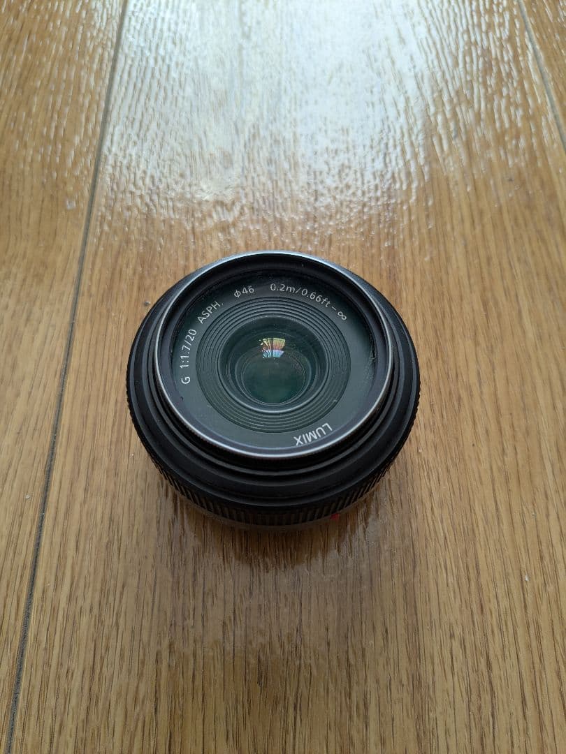 レンズ(単焦点) Lumix 20mm f1.7 初めての40mm相当単焦点：パナソニック LUMIX G 20mm / F1.7 II ASPH