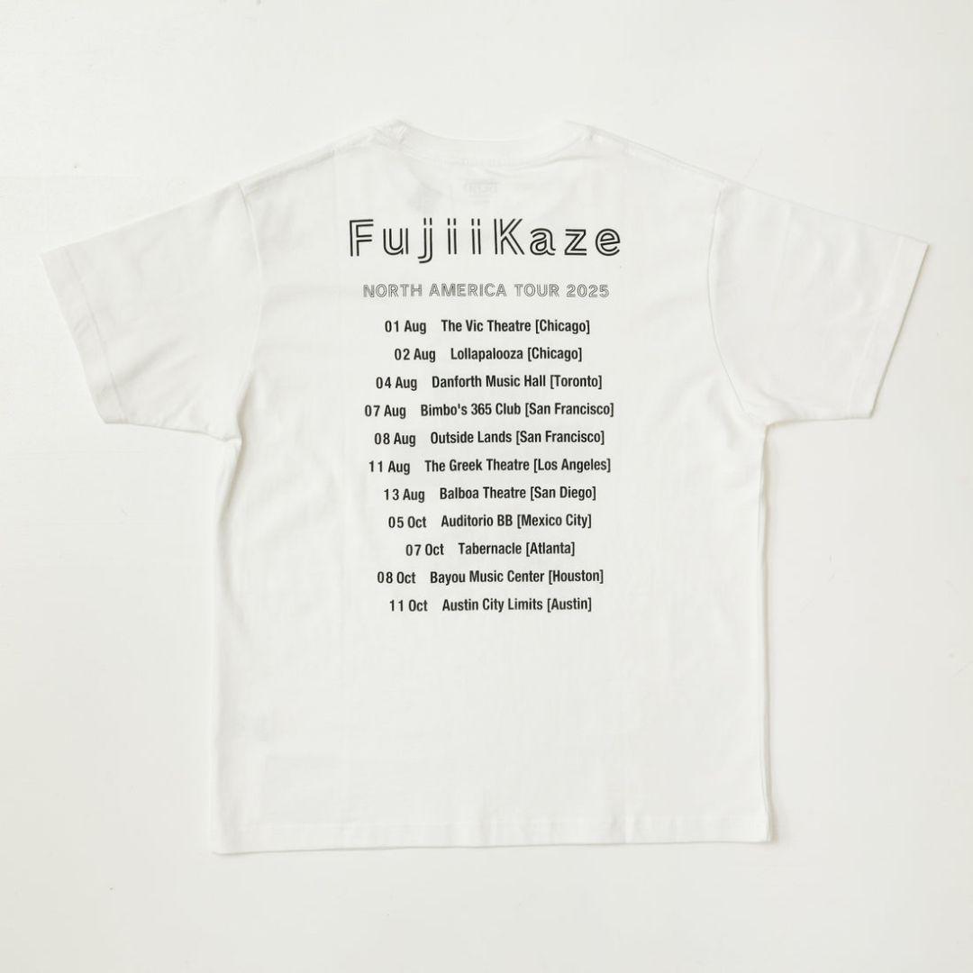 新品未開封】Fujii Kaze ドリンクTシャツ ホワイト XXL 藤井風 - メルカリ