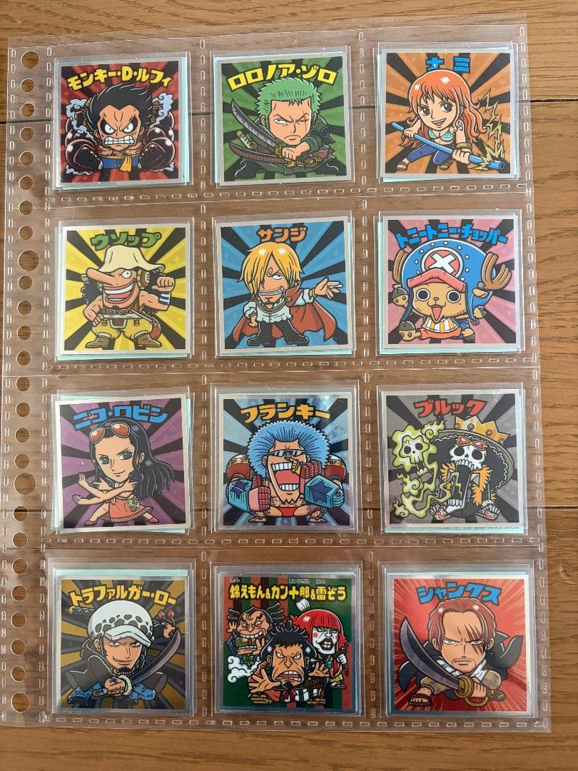 ワンピースマン 新世界編2 フルコンプ 24種 ビックリマン ワンピース