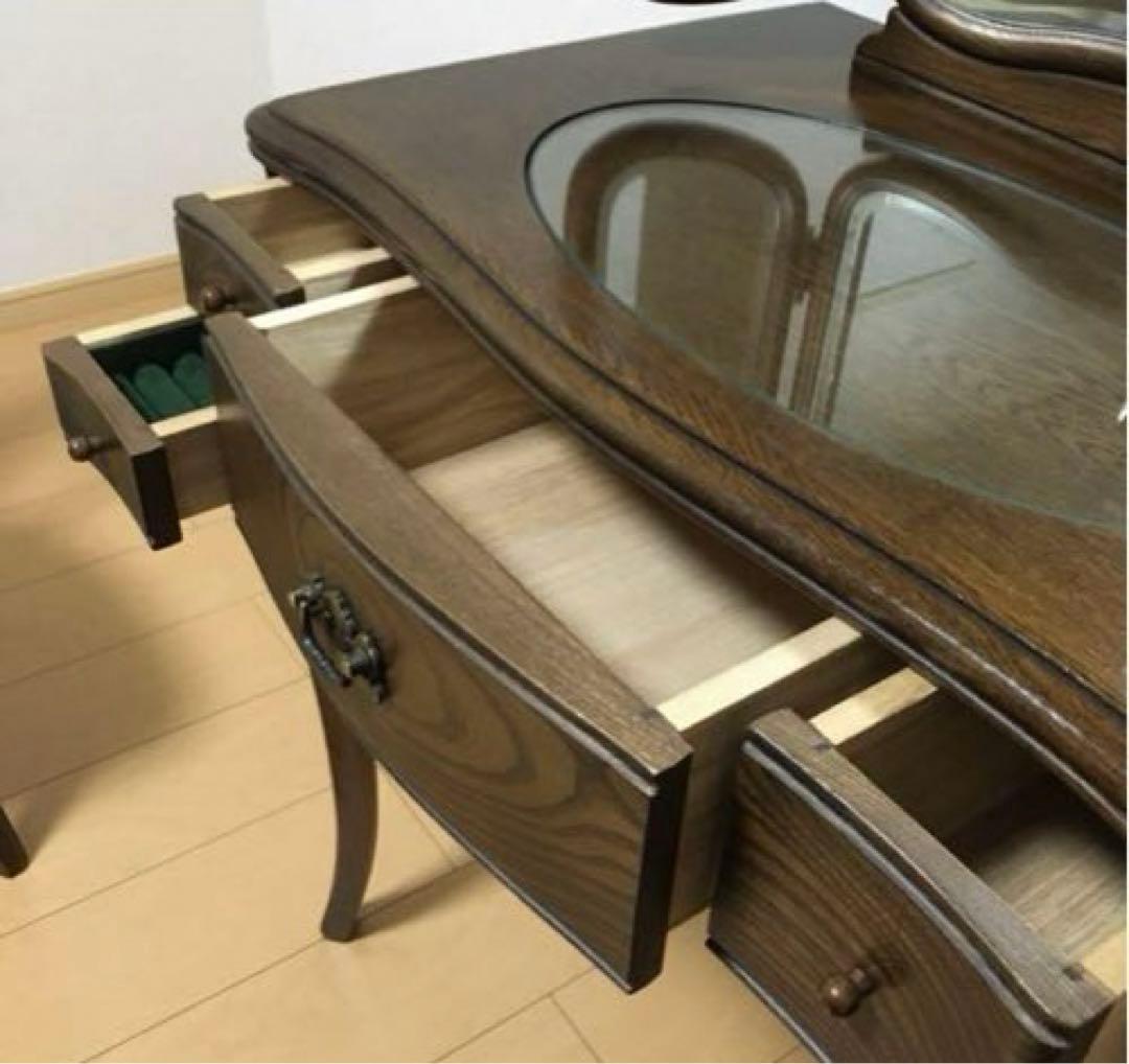 3面鏡のドレッサー 松永工房 IDC大塚家具 ミレーヌ ドレッサー - メルカリ