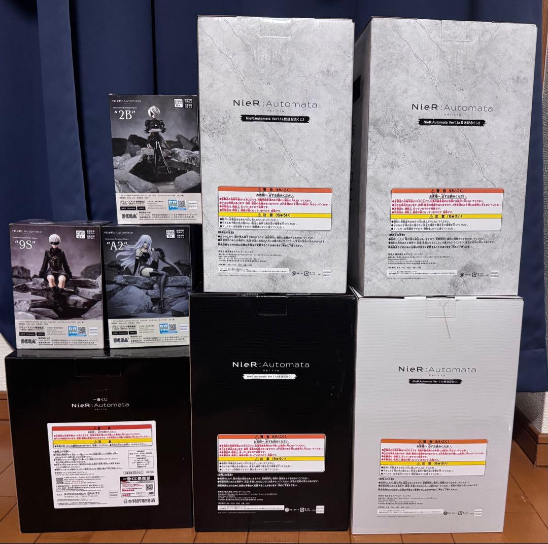 NieR: Automata フィギュアセット A2 2B 9S まとめ売り - メルカリ