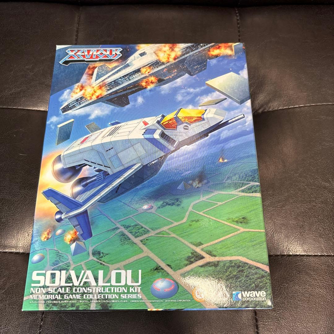 未使用　WAVE ソルバルウ　プラモデル　ゼビウス　ファミコン Amazon | WAVE ゼビウス ソルバルウ NONスケールプラモデル