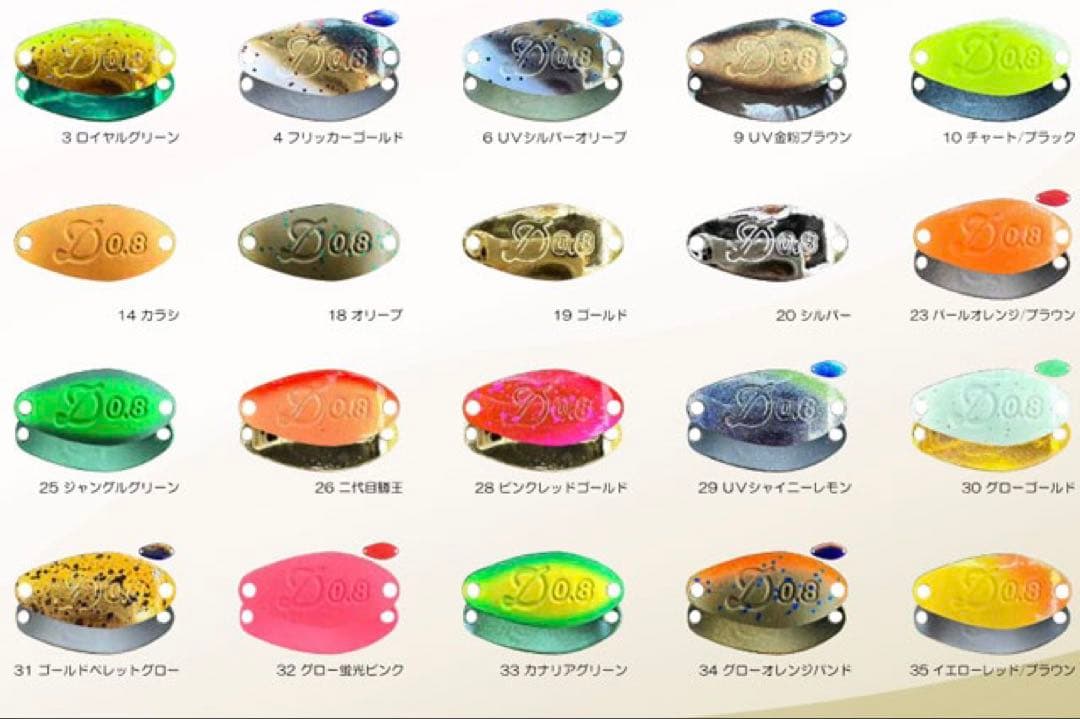 ベルベットアーツ デイジー 0.8g 全20色セット