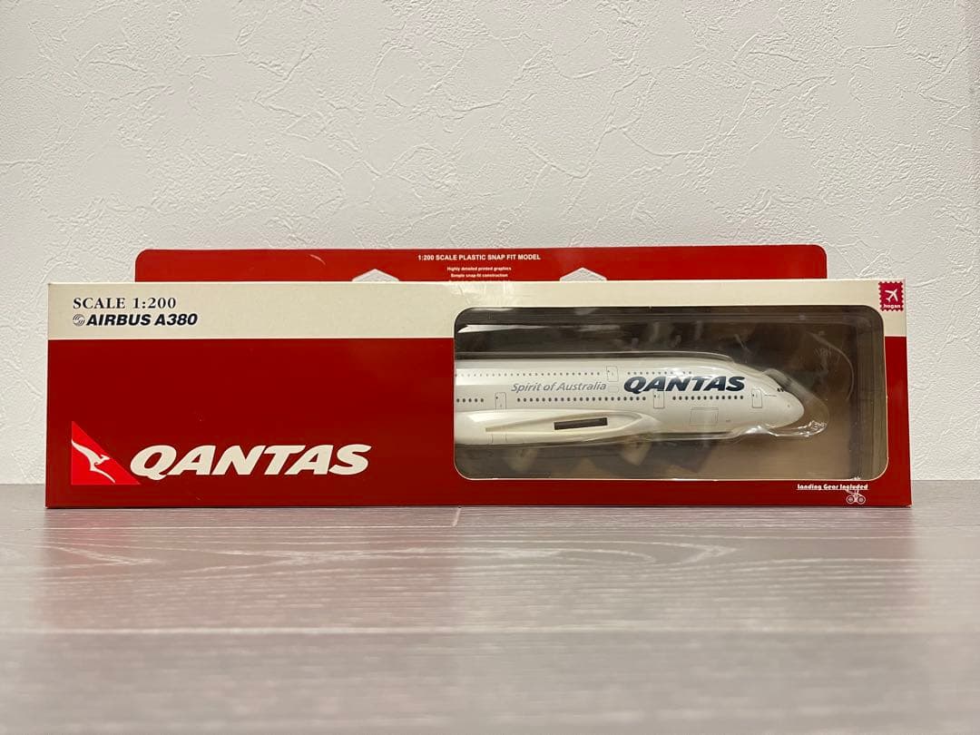 QANTAS Airbus A380 1/200スケール Gemini 1/200 A380-841 QANTAS カンタス航空 - メルカリ