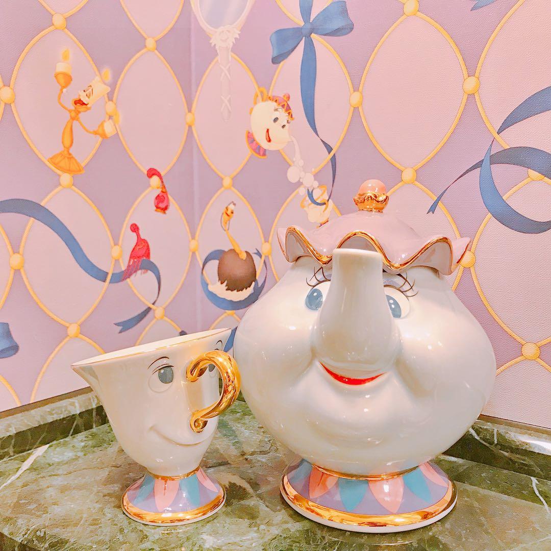 美女と野獣 ルミエール ライト コグスワース 時計 ポット婦人 チップ