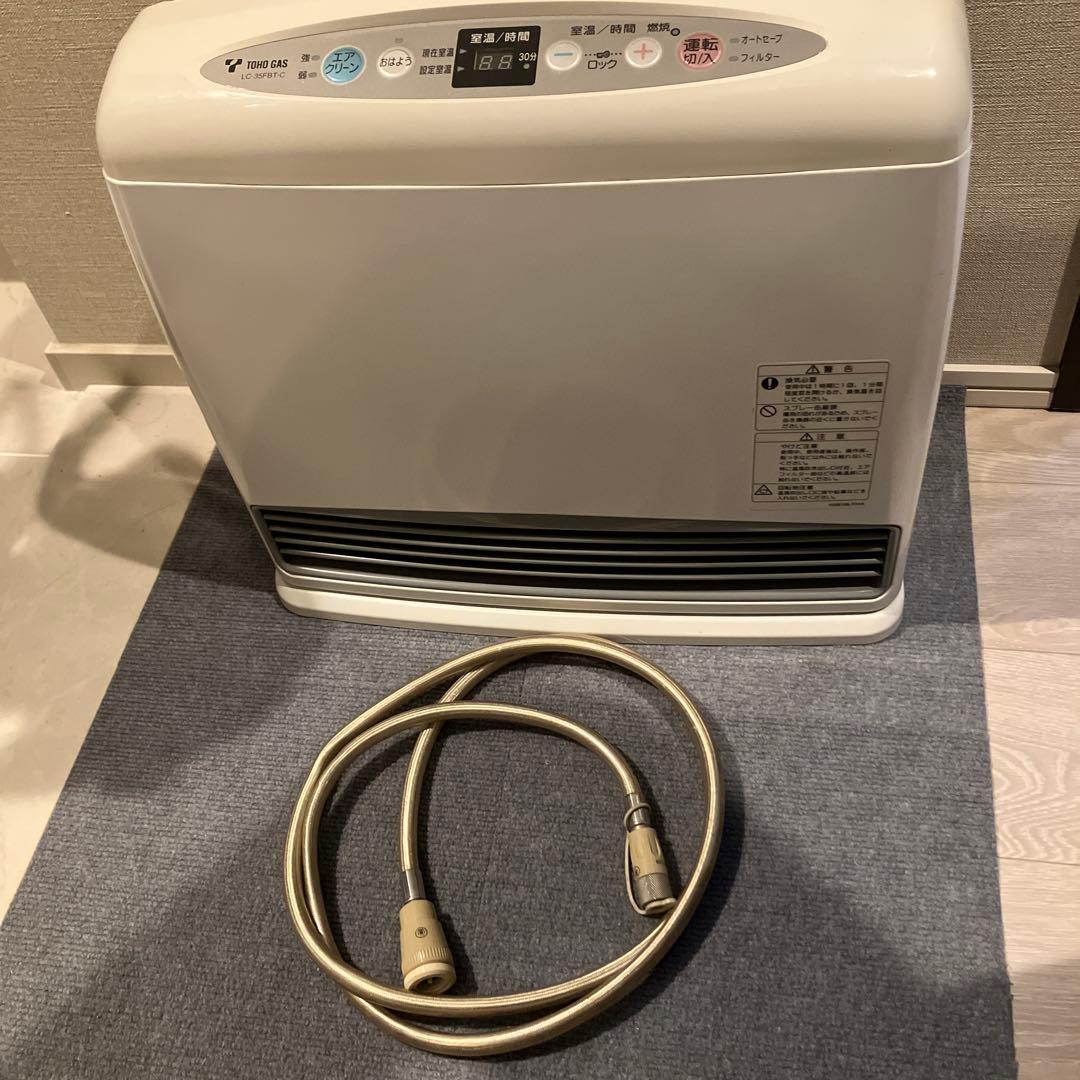 TOHO GAS ガスファンヒーター LC-35FBT-C - メルカリ