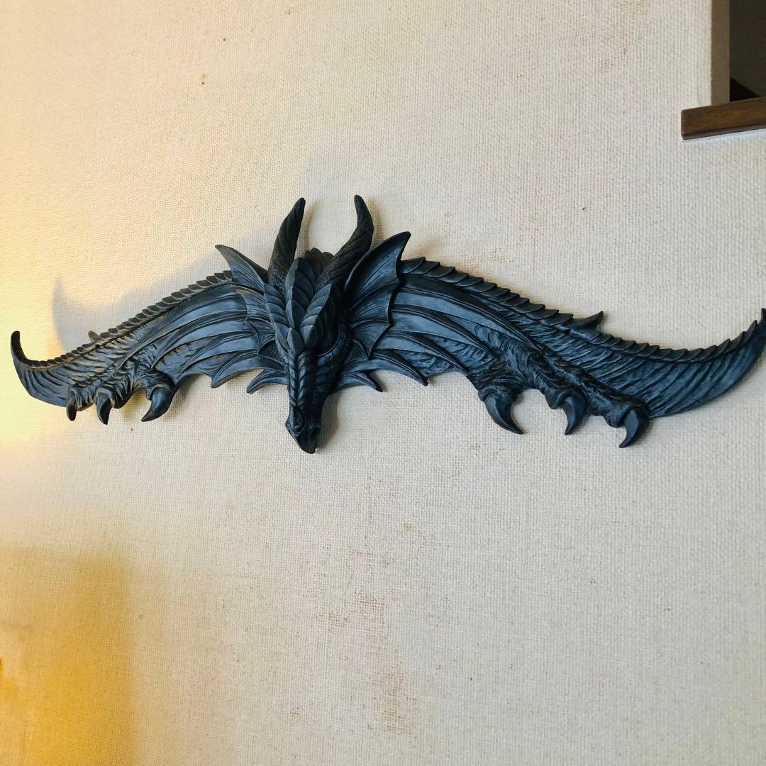 ドラゴン 壁掛け オブジェ 大型 インテリア 龍 店舗装飾 - メルカリ