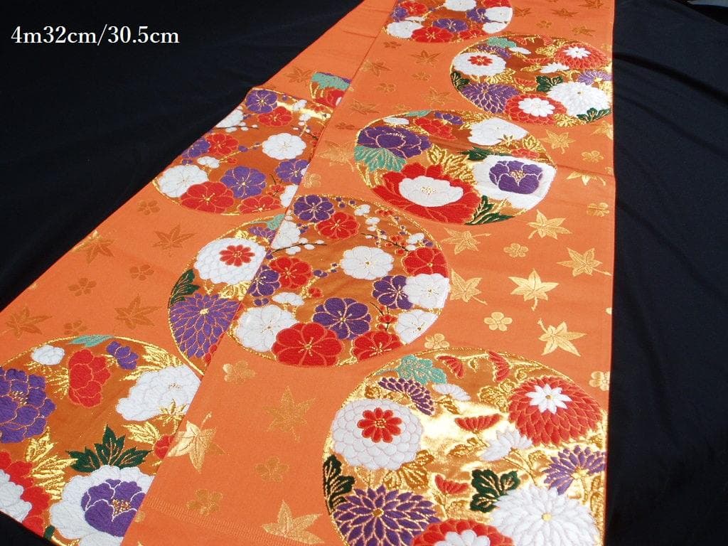 hirotan】◇32◇完全美品振袖用正絹袋帯中古品2点まとめ売り - メルカリ